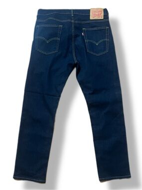 NWOT Levi's 513 Men's Slim Straight Fit Jeans Dark Wash 34x30